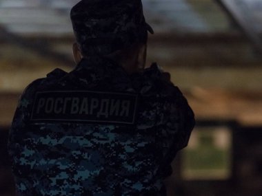 Moskova, Rusya - 30.05.2019: Moskova 'daki Zaitsev Özel Güvenlik Eğitim Merkezi' nde en iyi gözaltı gruplarının eğitici ve yöntembilimsel bir toplantısı düzenlendi.