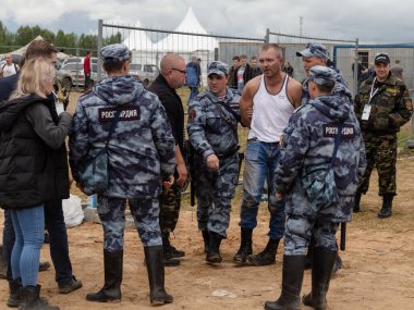 Tver Region, Rusya - 19.07.19: Rock festivali 