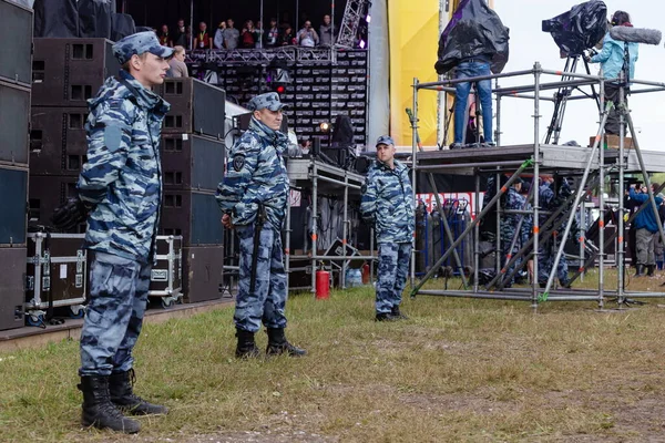Tver Region, Rusya - 19.07.19: Rock festivali 