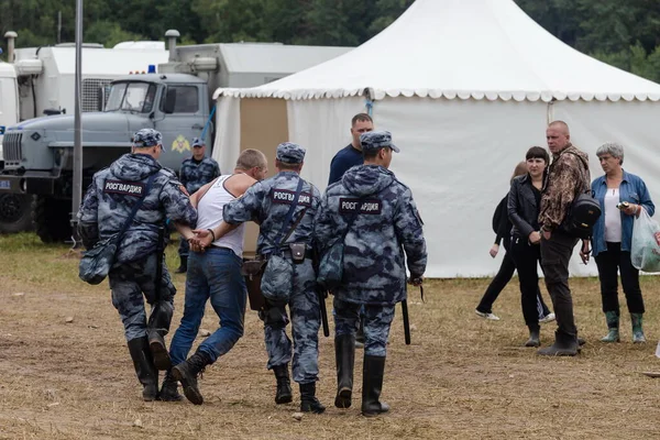 Tver Region, Rusya - 19.07.19: Rock festivali 