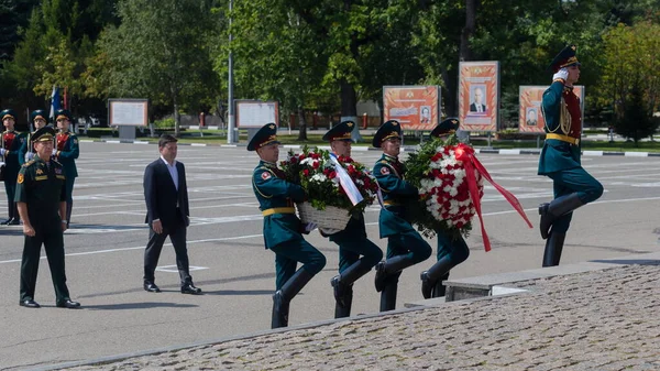 Moskevský Kraj Rusko 2019 Vedoucí Ruské Gardy Generál Viktor Zolotov — Stock fotografie