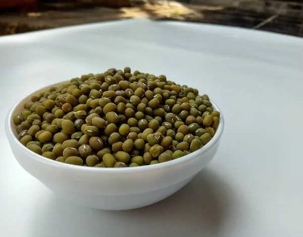 Mung Beans Vigna Radiata Kom — Stockfoto