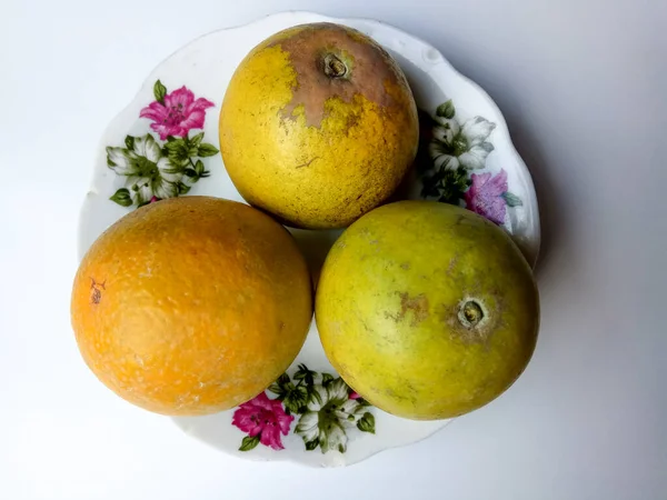Citrus Sinensis Naranjas Dulces Indonesia Llamado Jeruk Baby Java Sabor — Foto de Stock