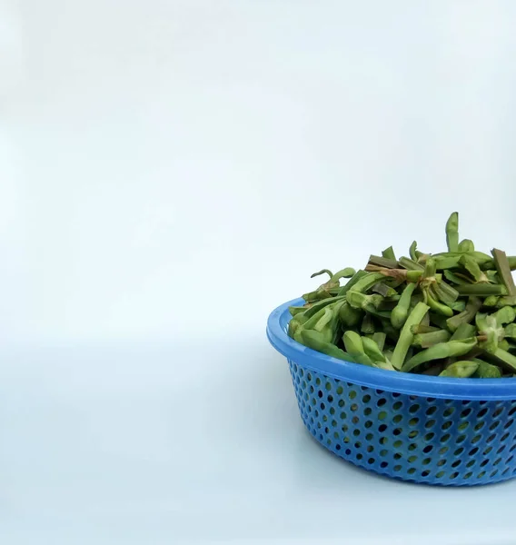 Genjer Una Especie Planta Pantanosa Preparada Para Ser Cocinada Pobre —  Fotos de Stock