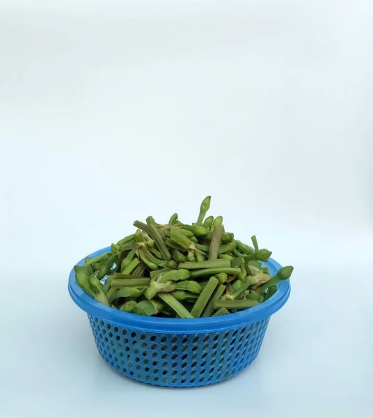 Genjer Een Soort Moerasplant Bereid Gekookt Worden Groenten Voor Arme — Stockfoto