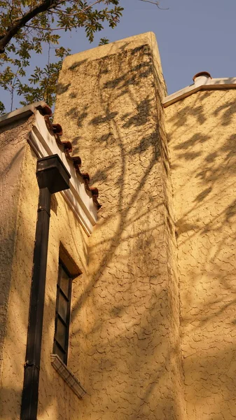 Los Edificios Antiguos Hermosos Vistas Con Cálida Luz Del Sol — Foto de Stock