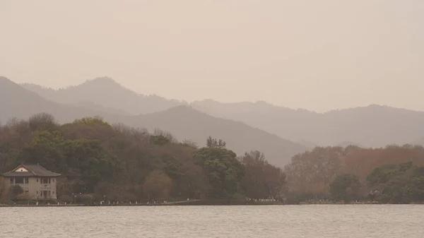 Het Prachtige Xihu Landschap Gelegen Hangzhou China — Stockfoto