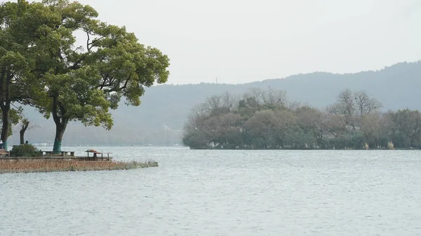 Het Prachtige Xihu Landschap Gelegen Hangzhou China — Stockfoto