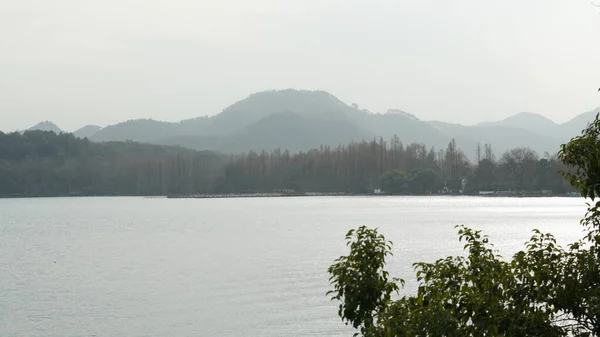 Het Prachtige Xihu Landschap Gelegen Hangzhou China — Stockfoto