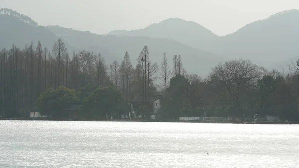 Det Vackra Xihu Landskapet Ligger Hangzhou Kina — Stockfoto