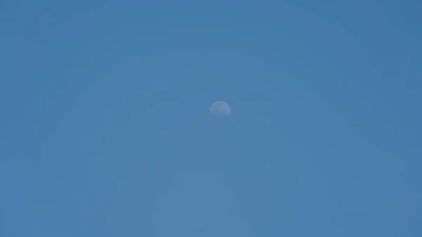 Moon Night View Bright Moon Dark Sky Night — Stock Photo, Image