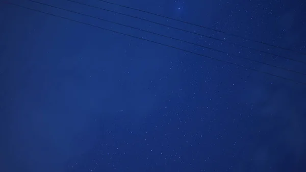 Красивый Ночной Вид Звездами Темном Небе Ночью — стоковое фото