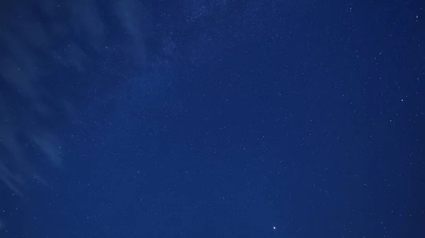 Σκοτεινή Νυχτερινή Θέα Του Ουρανού Φόντο Milkyway — Φωτογραφία Αρχείου
