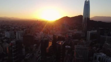 Bir şehrin Aereal görünümü