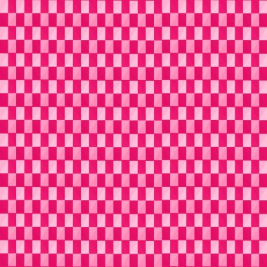 Ekose tartan pembe moda tekstil kağıdı işaretli desensiz soyut arkaplan desenli vektör çizimi