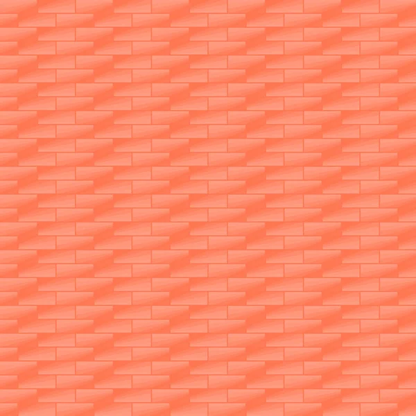 Hallo Sommer Feier Party Orange Ziegelstein Wand Hintergrund Tapete Muster — Stockvektor