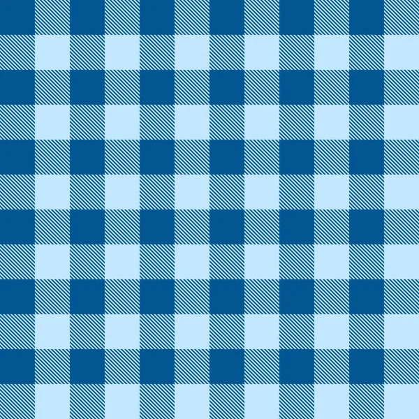 Hello Blue Collection Tartan Scottish Fashion Textile Abstract Background Pattern — 图库矢量图片