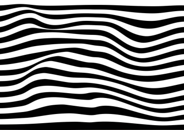 wave line curve black and white abstract background backdrop pattern vector illustration