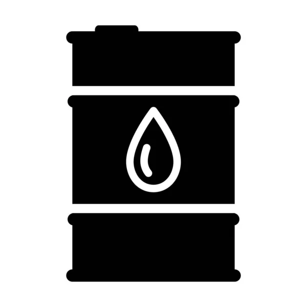 Бочка Топливом Бочка Логотипом Акции Нефти Галлонное Топливо Заправка Вектор — стоковый вектор