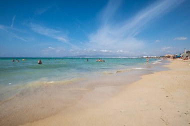 El Arenal Plajı, Llucmajor, Mallorca, Balearic Adaları, İspanya