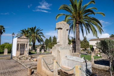 Tejedor aile mezarı, Felanitx mezarlığı, Mallorca, Balearic Adaları, İspanya