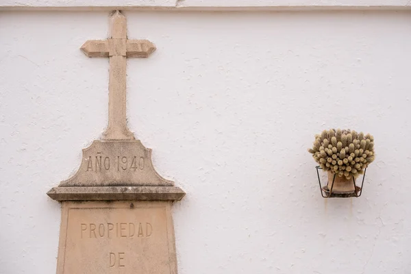 Sencelles Cemetery Mallorca Balearic Islands Spain — стокове фото