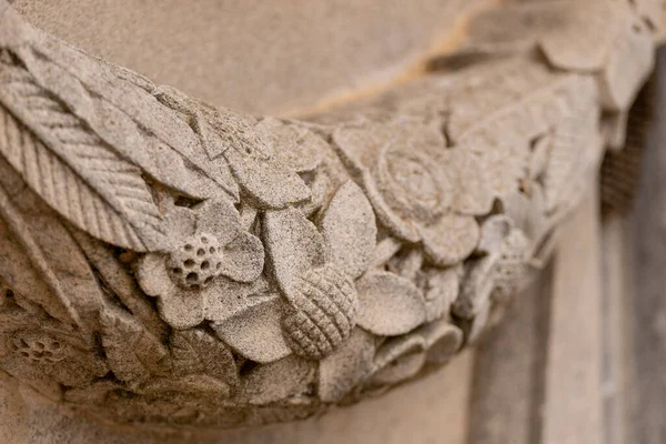 Símbolo Corona Mortuoria Cementerio Sencelles Mallorca Islas Baleares España — Foto de Stock