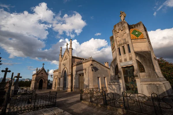 Mausoleo Modernista Familia Bestard Siglo Xix Cementerio Santa Maria Mallorca — Foto de Stock