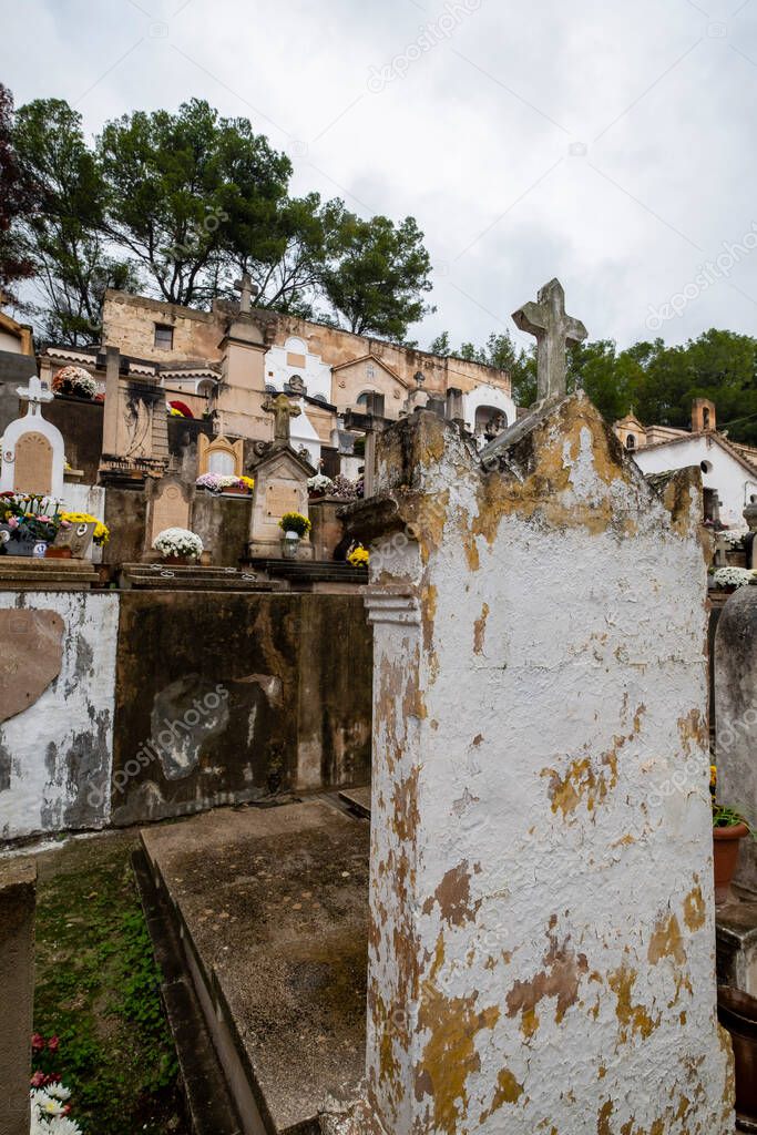 Genova Municipal Cemetery, Mallorca, Balearic Islands, Spain