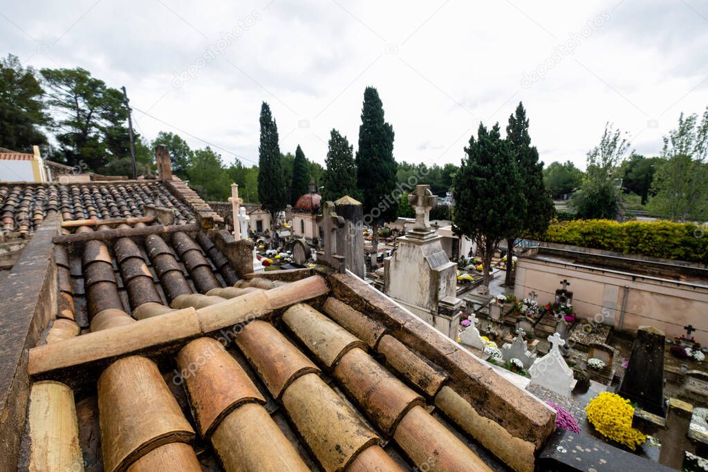 Genova Municipal Cemetery, Mallorca, Balearic Islands, Spain