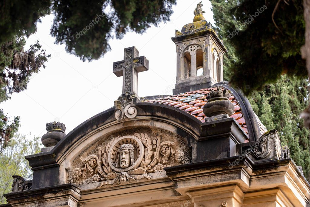 Genova Municipal Cemetery, Mallorca, Balearic Islands, Spain