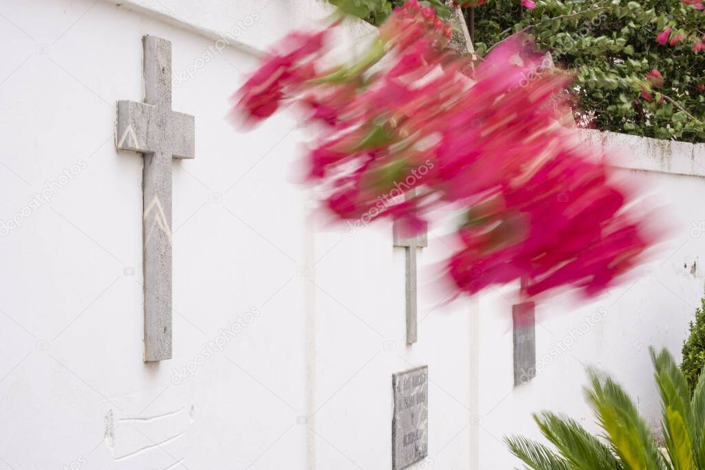 Sencelles cemetery, Mallorca, Balearic Islands, Spain