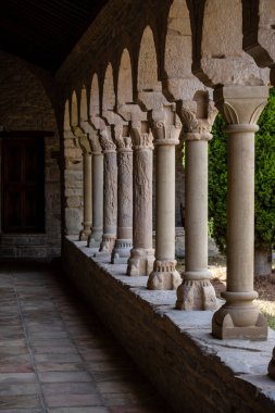 Eski San Vicente Katedrali manastırı, Roda de Isabena, ölüm ilanları, Isbena Vadisi, Huesca, İspanya