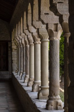 Eski San Vicente Katedrali manastırı, Roda de Isabena, ölüm ilanları, Isbena Vadisi, Huesca, İspanya