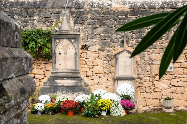 Cimitero Santanyi Maiorca Isole Baleari Spagna — Foto Stock