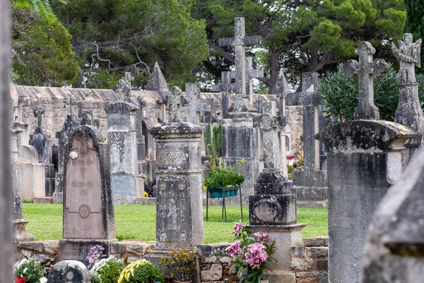 Кладбище Сантаньи Майорка Балеарские Острова Испания — стоковое фото