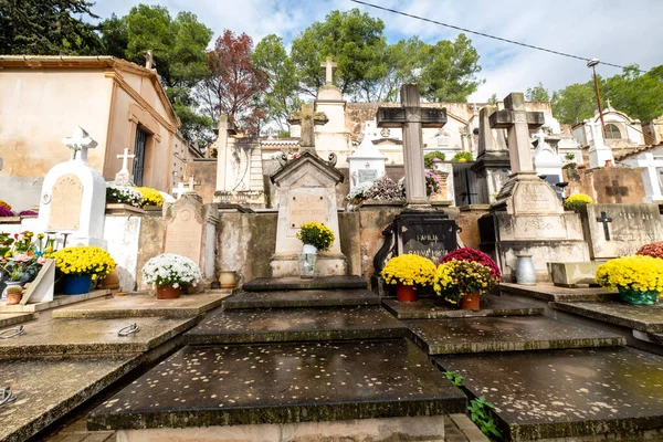 Cementerio Municipal Génova Mallorca Islas Baleares España — Foto de Stock