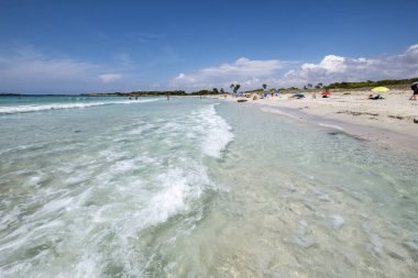 Es Caragol Sahili, Ses Salines, Mallorca, Balear Adaları, İspanya