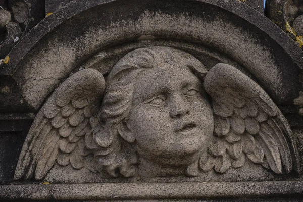 Angel Llucmajor Cemetery Maiorca Ilhas Baleares Espanha — Fotografia de Stock