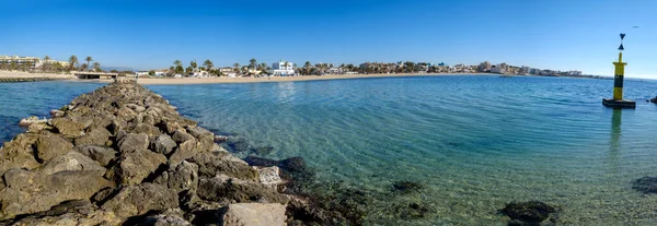 Strand Van Ciudad Jardin Palma Mallorca Balearen Spanje — Stockfoto