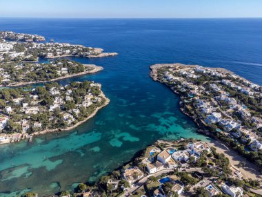 Cala Llonga, Marina de Cala d Ya da Santanyi, Mallorca, Balear Adaları, İspanya