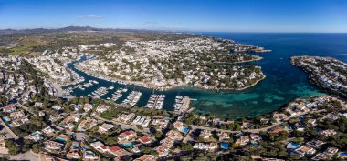 Cala Llonga, Marina de Cala d Ya da Santanyi, Mallorca, Balear Adaları, İspanya