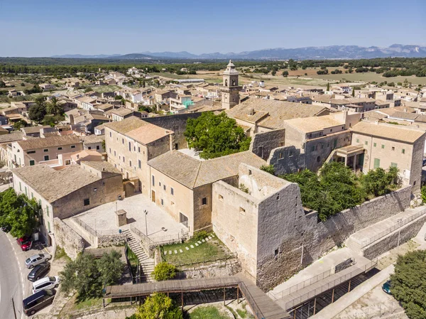 Parish Church Mare Deu Loreto Dominican Convent Lloret Vistalegre Mallorca — стокове фото