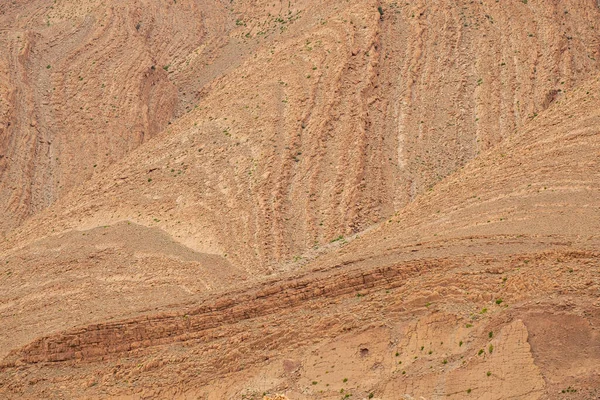 Plegamientos Geomorfologicos Gargantas Del Todgha Alto Atlas Marruecos África — Foto de Stock