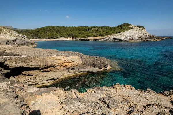Cala Matzoc Arta Mallorca Balearic Adaları Spanya — Stok fotoğraf