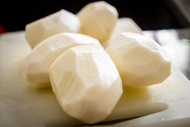 Soyulmuş patates, Mallorca, İspanya