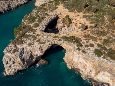 Cueva del Pont, Cala Varques, Manacor, Mallorca, Balearic Adaları, İspanya
