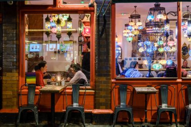 Türk restoranı, Soho, Londra, İngiltere, İngiltere