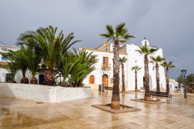 Yağmurda Sant Francesc Kilisesi, Formentera, Pitiusas Adaları, Balear Community, İspanya