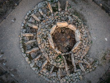 Ca na Costa Megalithic Sepulcher, Parque Natural de ses Salines de Ibiza y Formentera, Formentera, Pitiusas Adaları, Balear Community, İspanya
